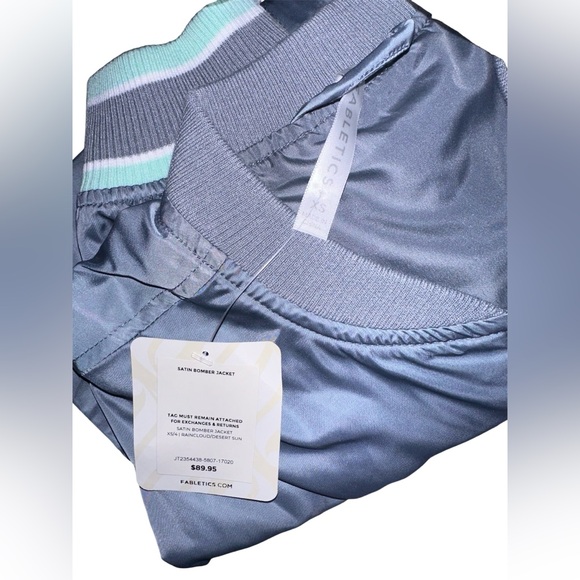 NWT 🏷️ Satin Bomber Jacket 🧥 - Picture 7 of 10